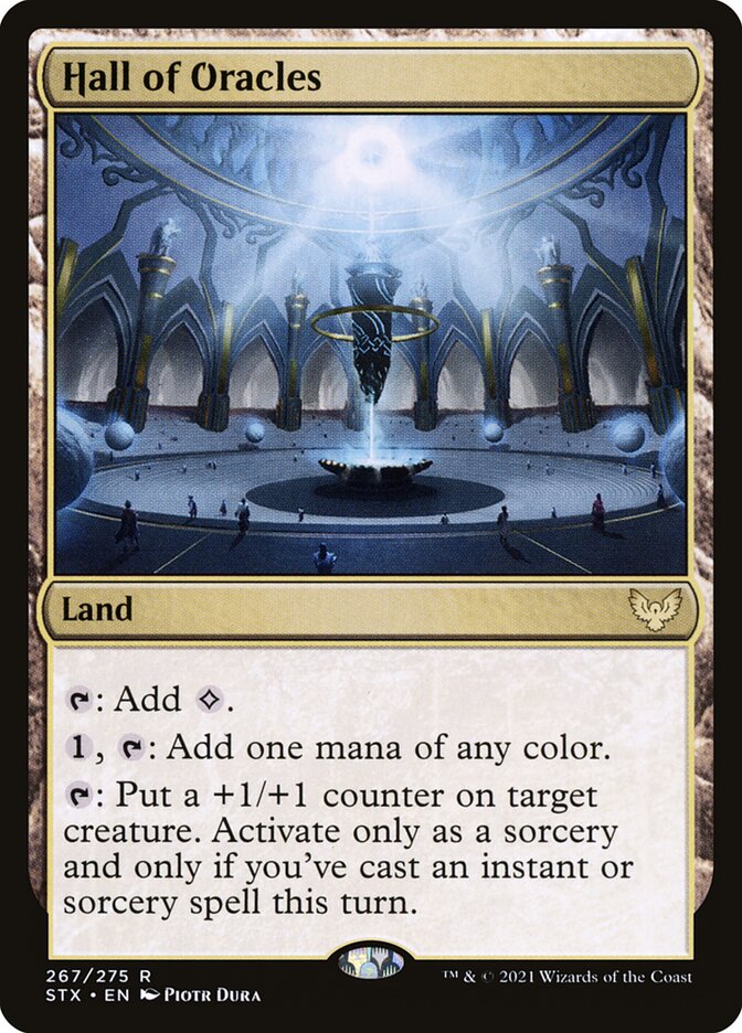 Hall of Oracles | Strixhaven: School of Mages | Pioneer | Card Kingdom