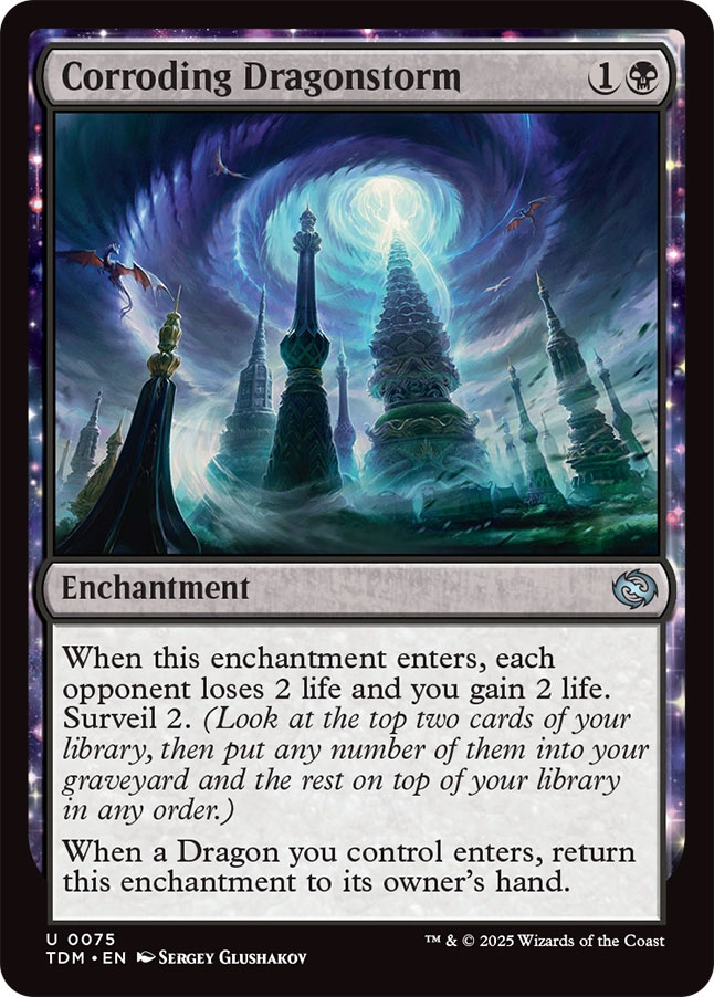 Tarkir: Dragonstorm: Corroding Dragonstorm