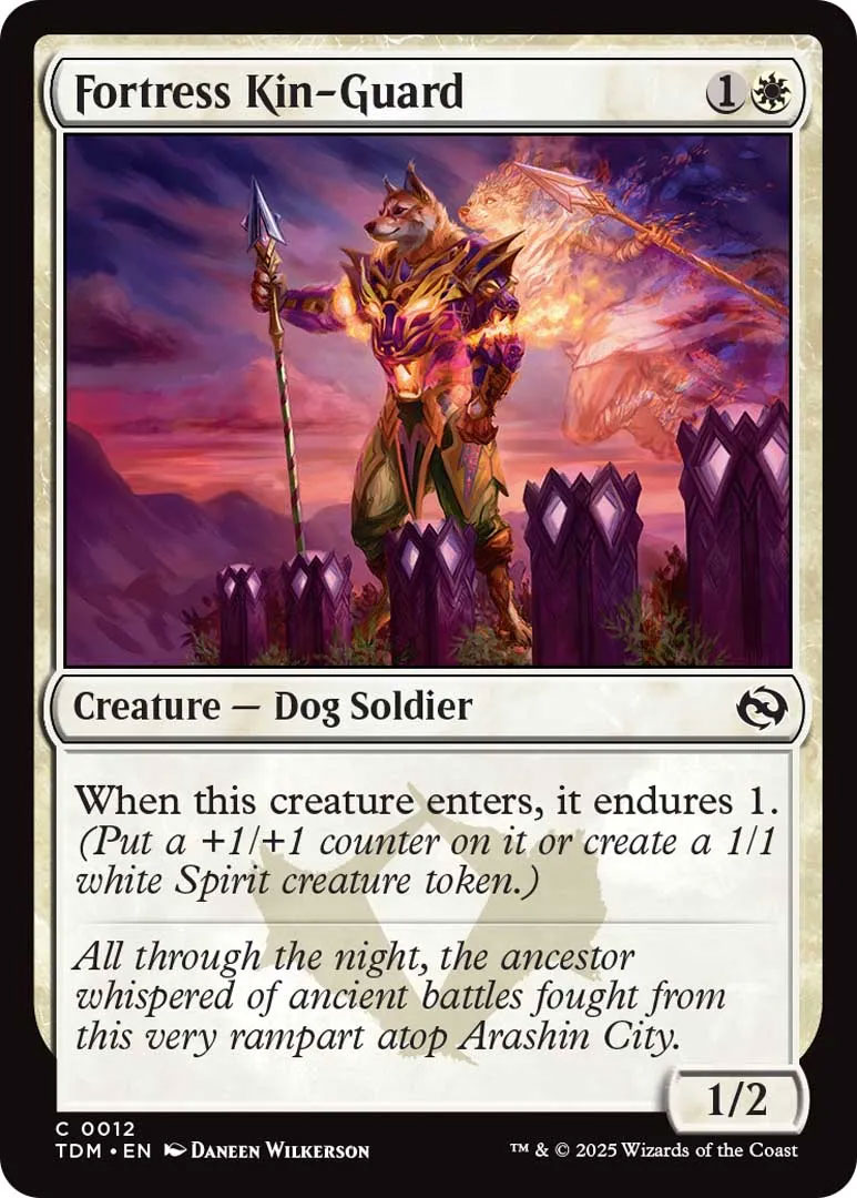Tarkir: Dragonstorm: Fortress Kin-Guard