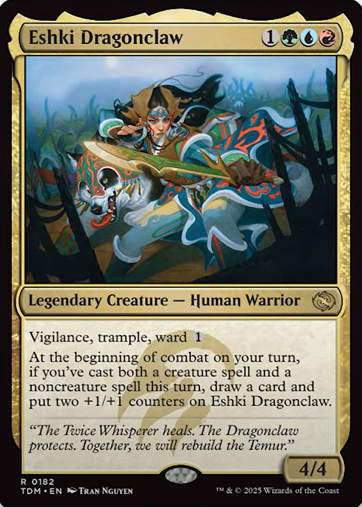 Tarkir: Dragonstorm Foil: Eshki Dragonclaw