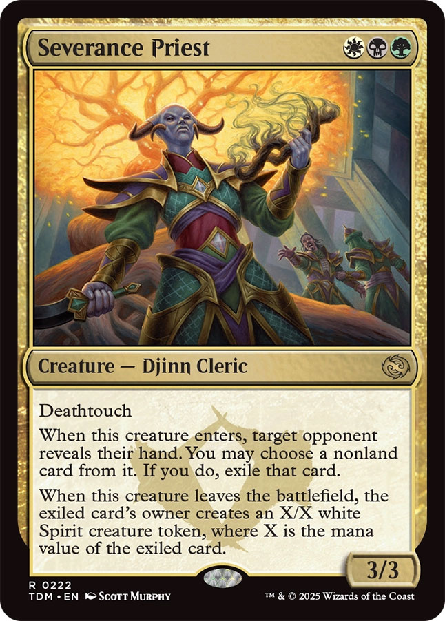 Tarkir: Dragonstorm: Severance Priest