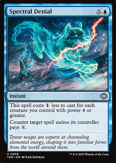 Tarkir: Dragonstorm Foil: Spectral Denial