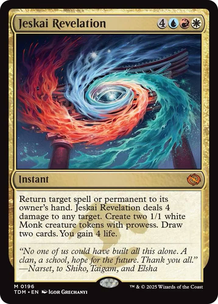 Tarkir: Dragonstorm Foil: Shiko, Paragon of the Way