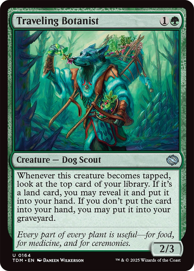 Tarkir: Dragonstorm: Traveling Botanist