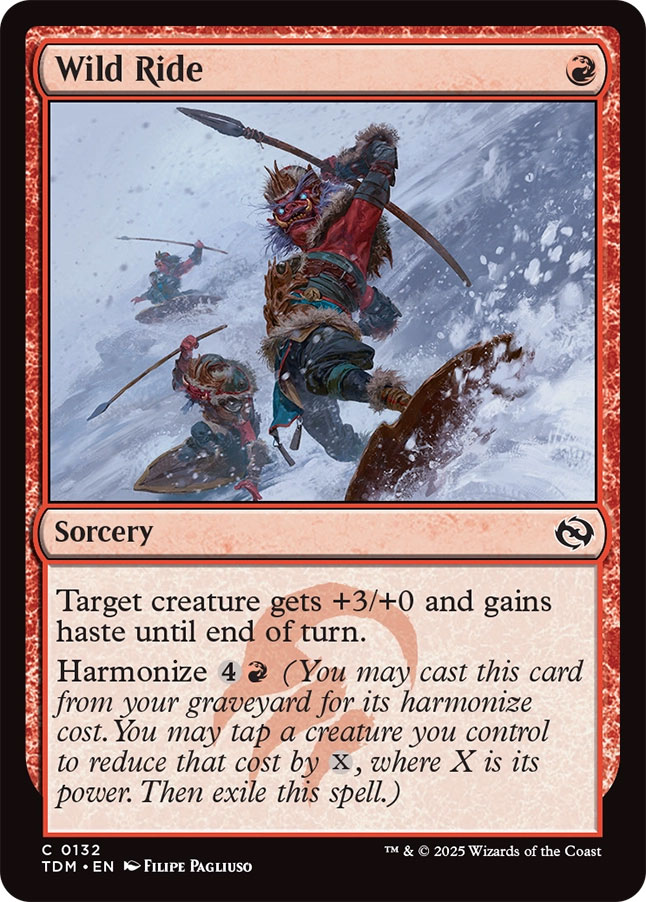 Tarkir: Dragonstorm Foil: Wild Ride