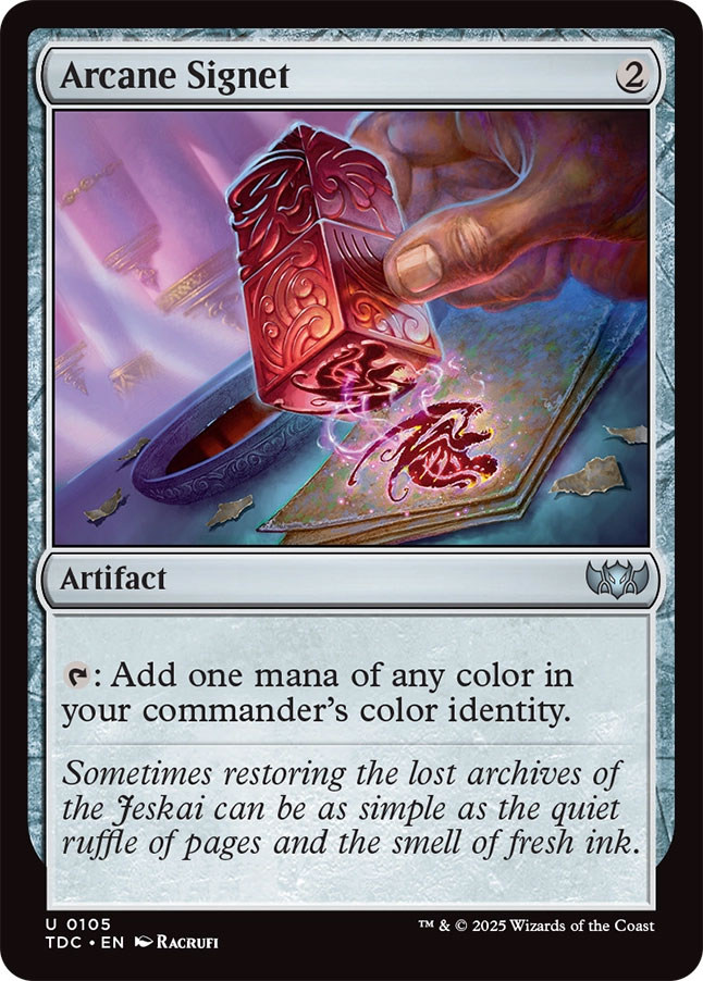final fantasy mtg cards list Sol Ring (0359) (Surge Foil) [FINAL FANTASY Commander] – Dungeons & Javas main image 0