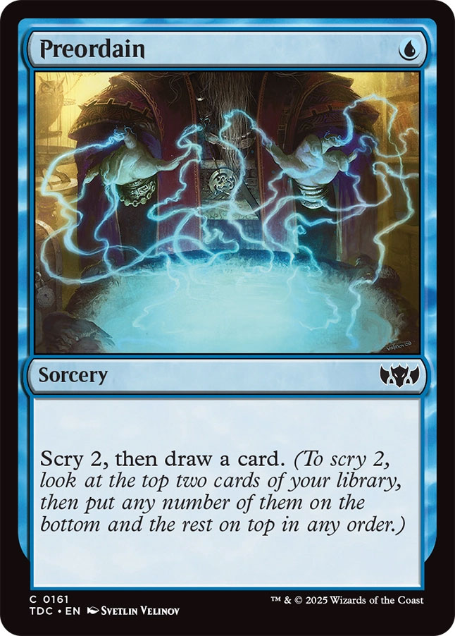 brainstorm mtg final fantasy Endwalker main image 0