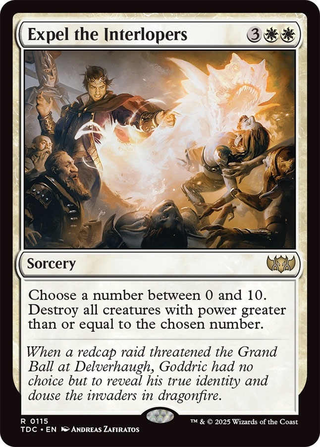 CARTA MAGICA MTG Fell the Mighty Outlaws of Thunder Junction (OTP) #1