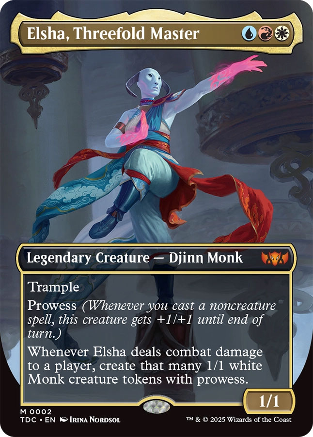 Tarkir: Dragonstorm Commander Decks Variants: Shiko and Narset, Unified  (0007 - Borderless)
