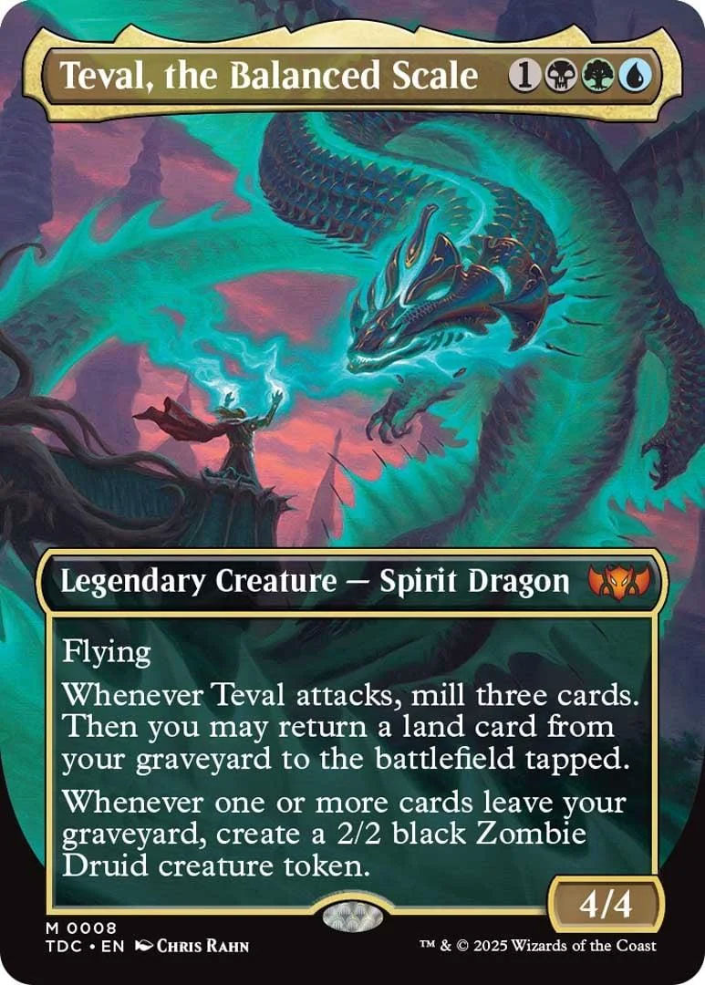 The Gitrog Monster | Bloomburrow Commander Decks Variants Foil
