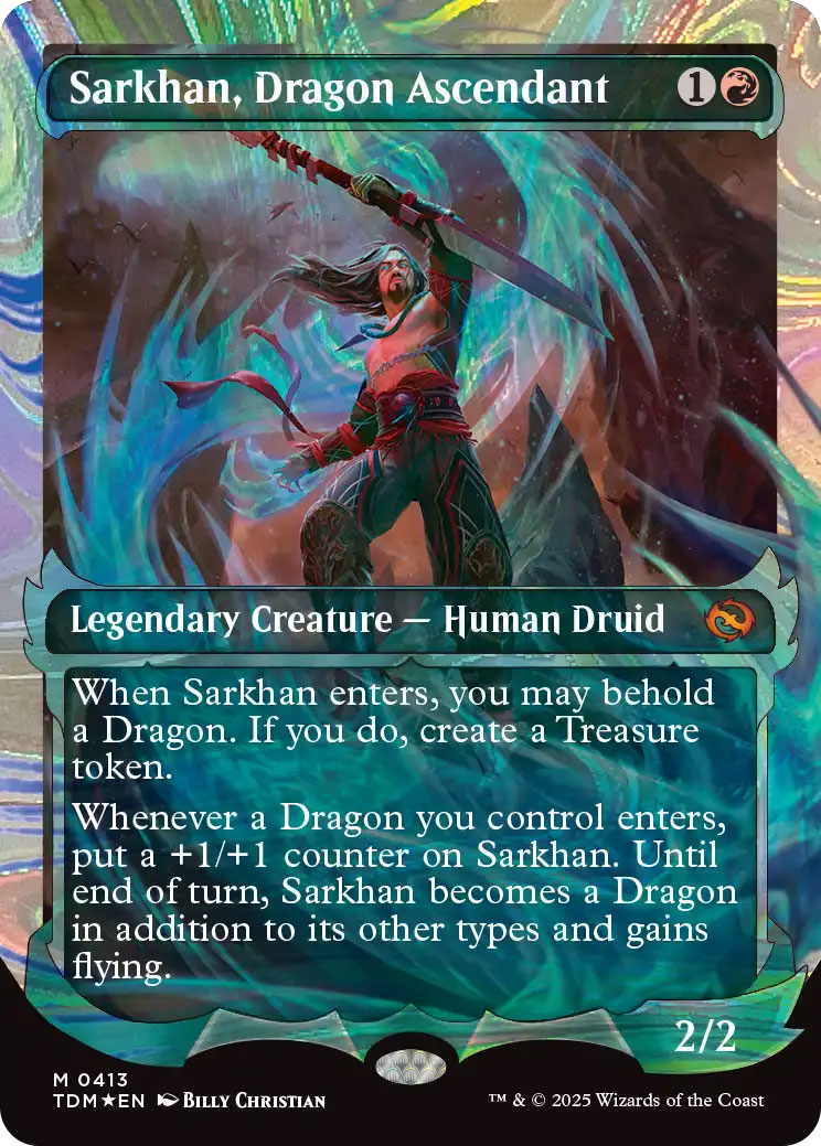 Tarkir: Dragonstorm Variants Foil: Dracogenesis (0412 - Ghostfire