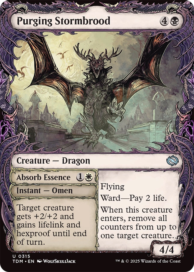 omen cards mtg tarkir Magic The Gathering - Tarkir: Dragonstorm Tarkir: Dragonstorm Update Bulletin