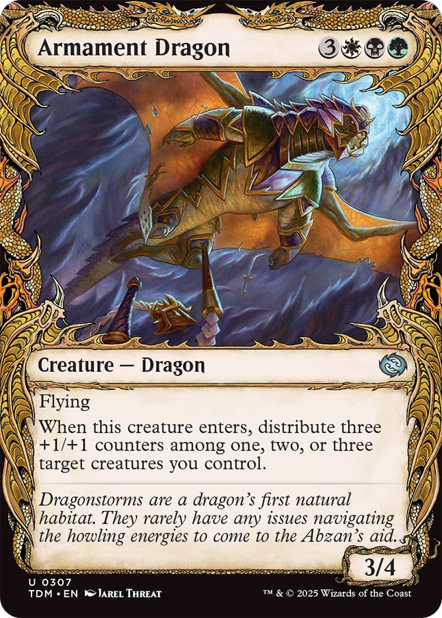 Tarkir: Dragonstorm Variants Foil: Mox Jasper (0325 - Showcase)