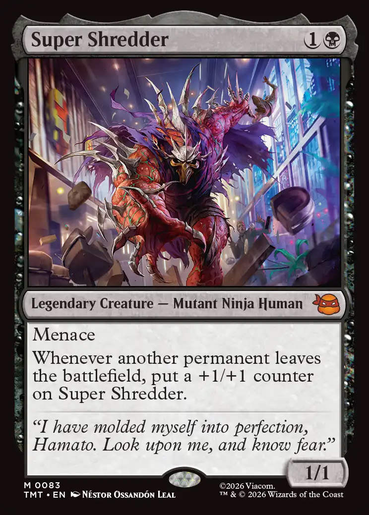 Teenage Mutant Ninja Turtles Foil: Super Shredder