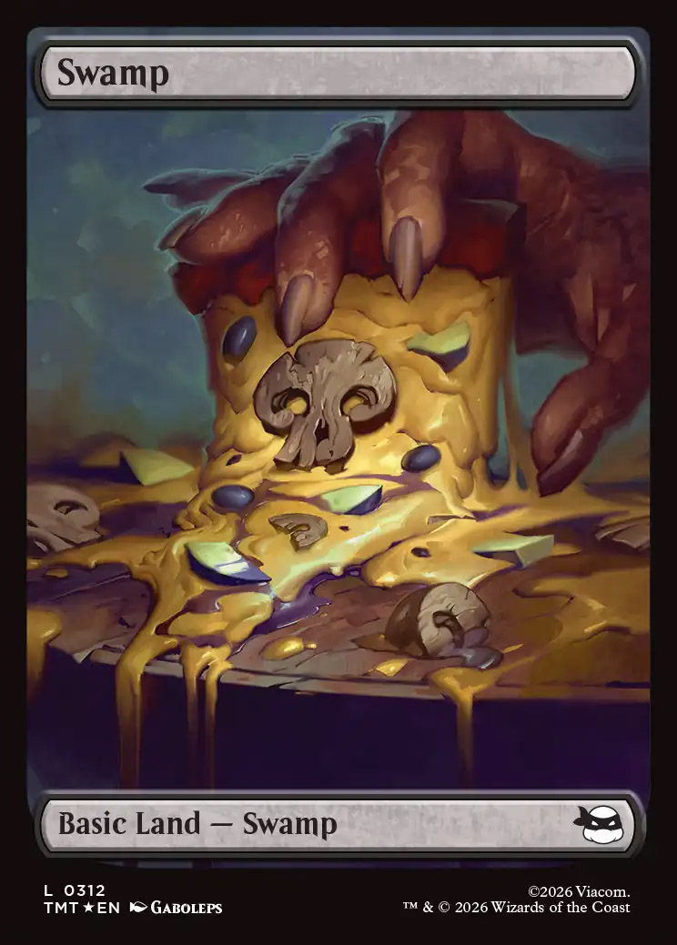 Teenage Mutant Ninja Turtles Foil: Swamp (0312 - Surge Foil)