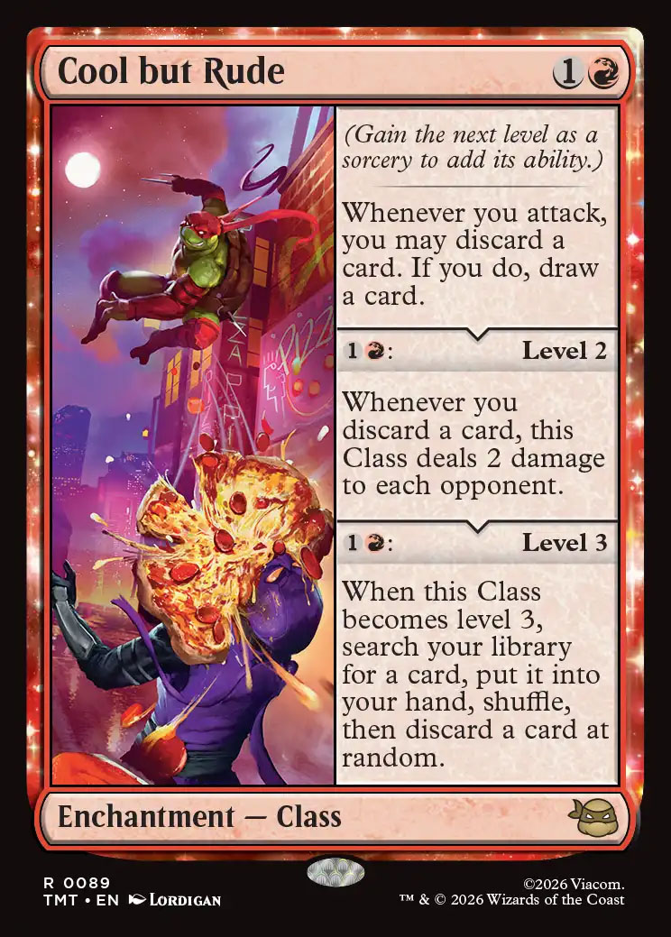 Teenage Mutant Ninja Turtles Foil: Cool but Rude