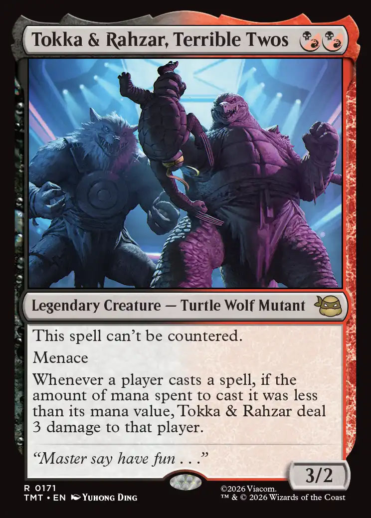 Teenage Mutant Ninja Turtles: Tokka & Rahzar, Terrible Twos