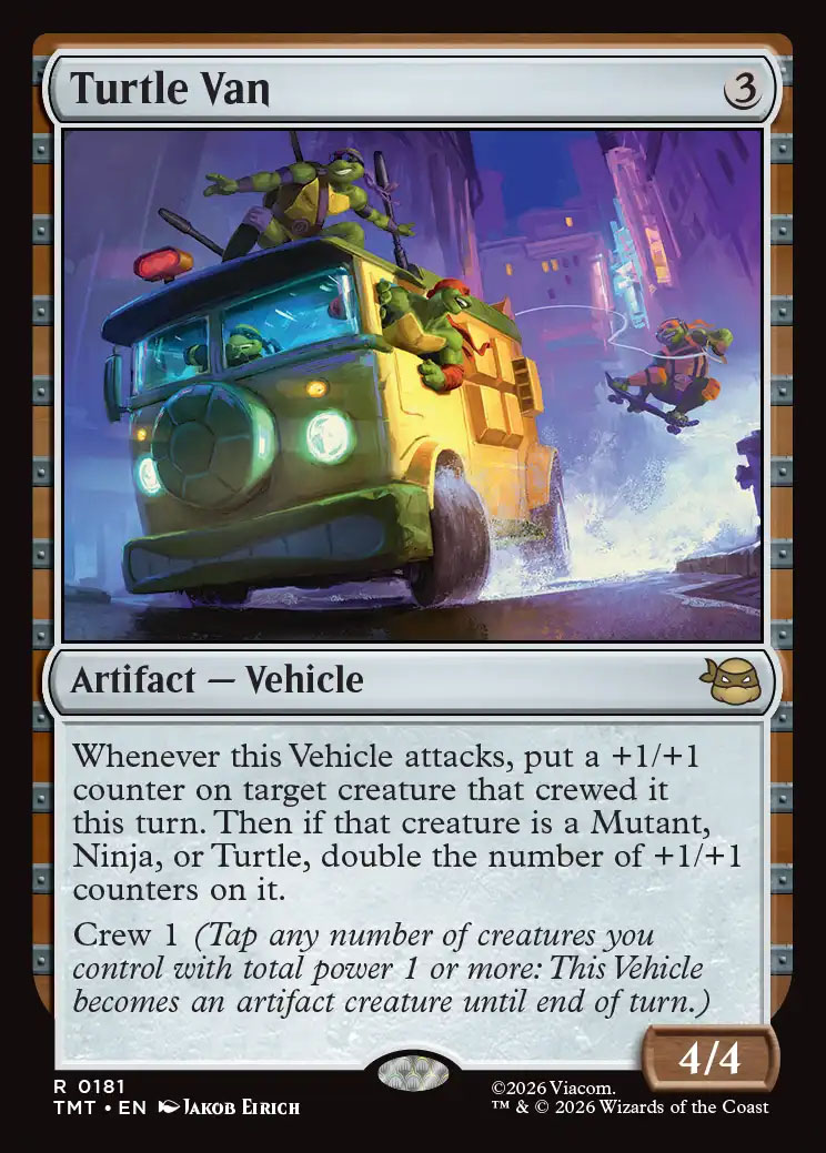 Teenage Mutant Ninja Turtles – Pizza Fire Delivery Van, Camion Lancement Pizzas Motorisé, Compatible 4 Tortues & Splinter