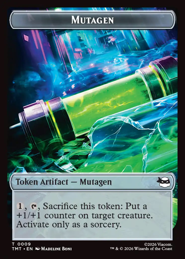 Teenage Mutant Ninja Turtles Foil: Swamp (0312 - Surge Foil)