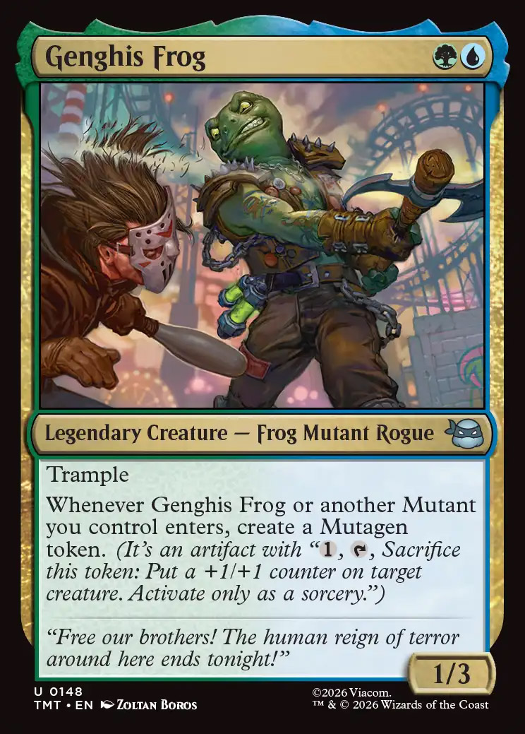 Teenage Mutant Ninja Turtles: Genghis Frog