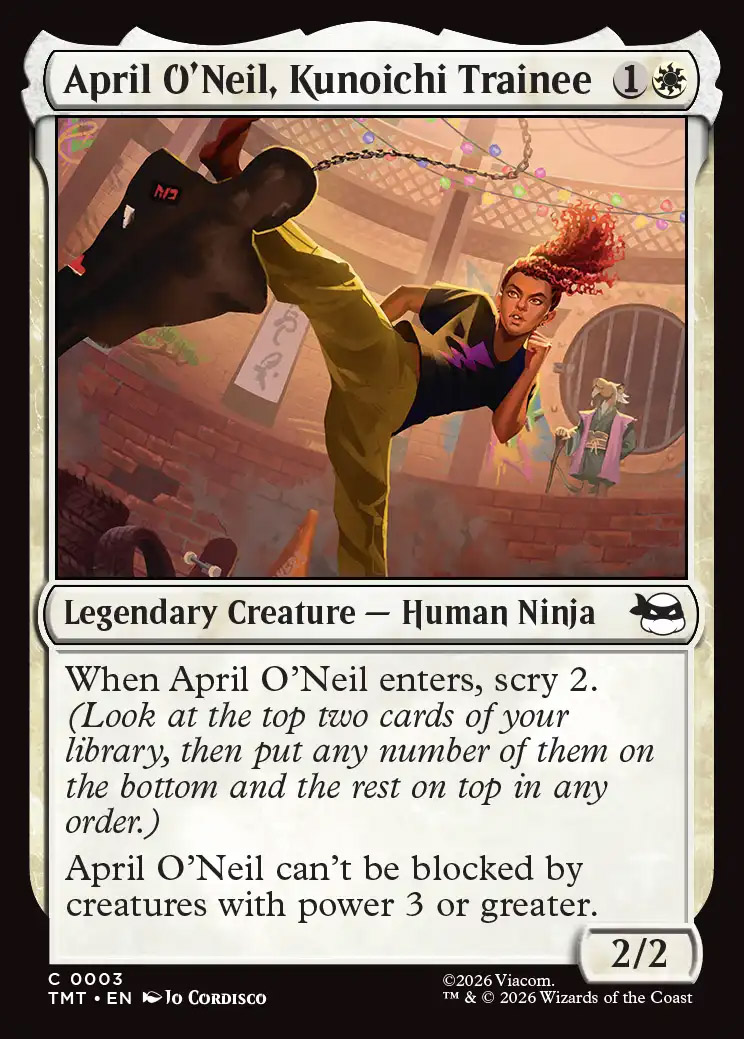 Teenage Mutant Ninja Turtles: April O'Neil, Kunoichi Trainee
