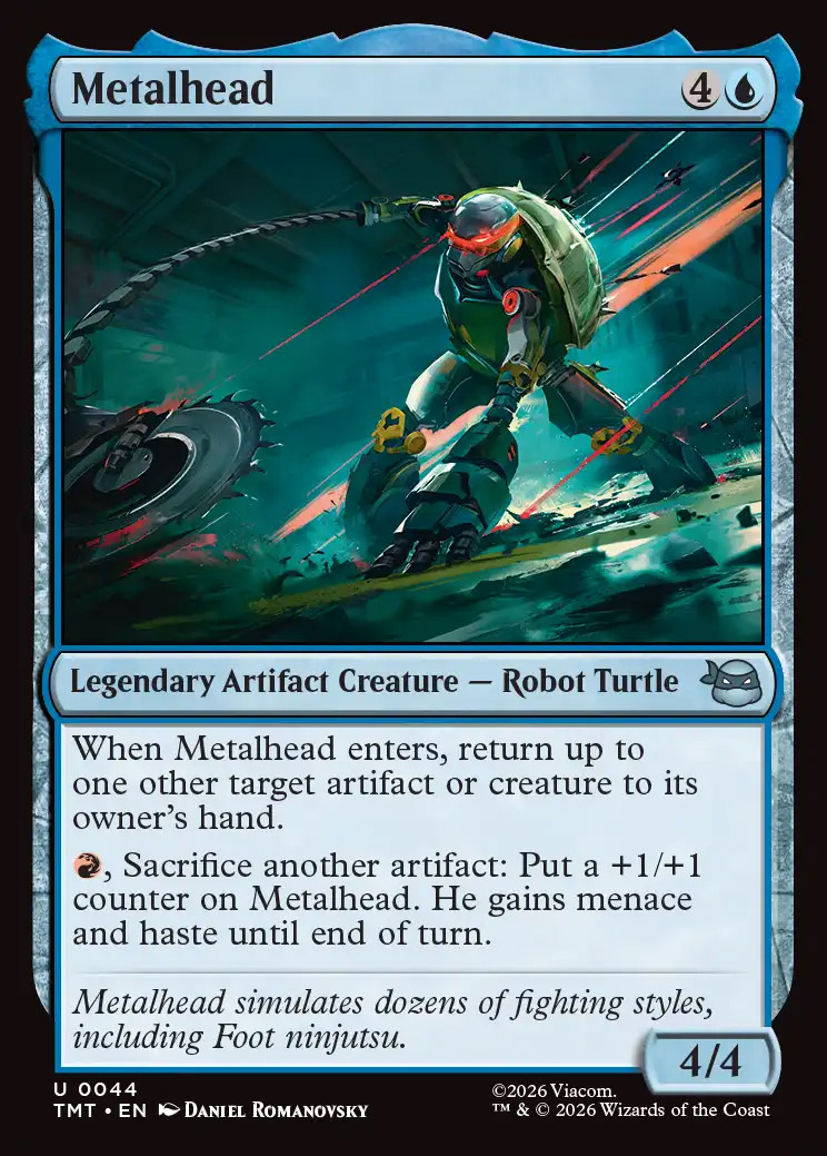 mtg final fantasy turtle Magic: The Gathering | Teenage Mutant Ninja Turtles - Team-Up Turtle enters Teenage Mutant Ninja Turtles Foil: