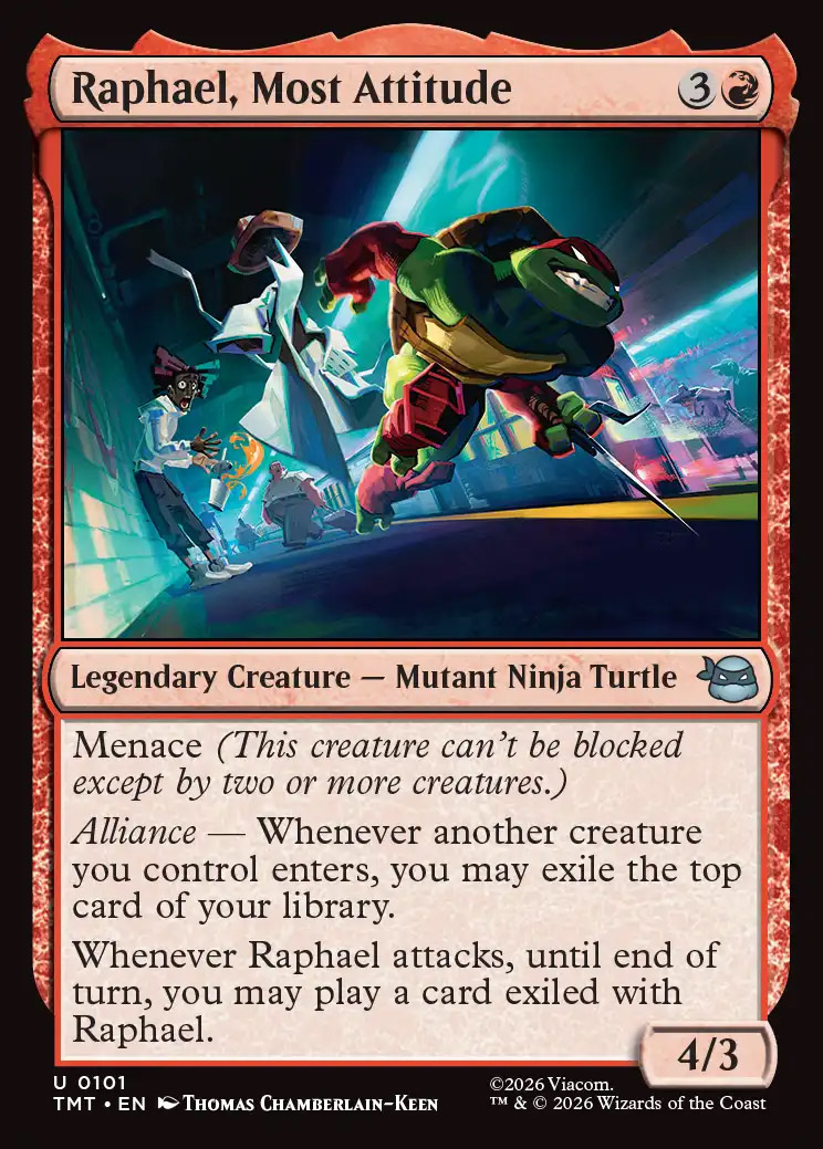 raphael mtg card Magic The Gathering - Commander Legends - Battle for Baldur's Gate