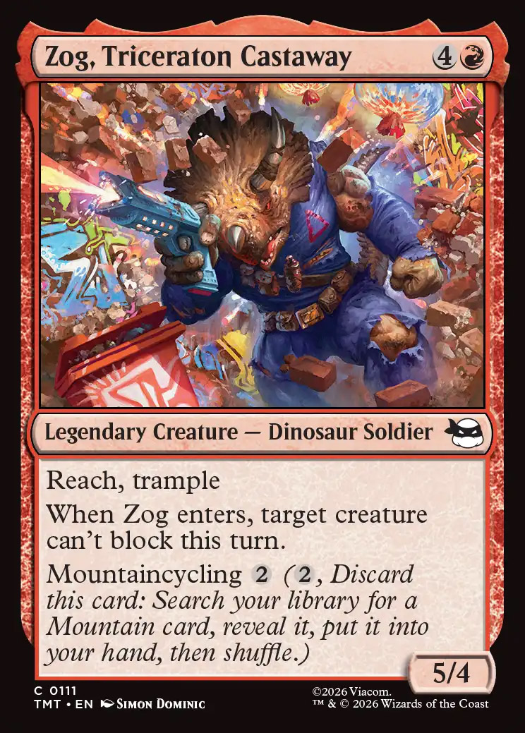 MTG ウギン Teenage Mutant Ninja Turtles: Zog, Triceraton Castaway