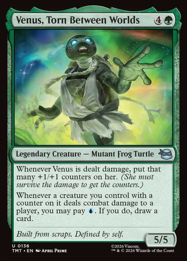 Teenage Mutant Ninja Turtles Foil: Venus, Torn Between Worlds