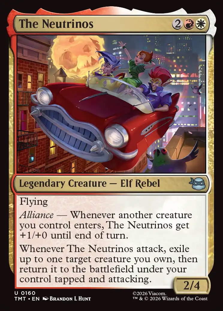Teenage Mutant Ninja Turtles Foil: Mighty Mutanimals