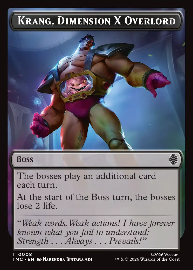 Teenage Mutant Ninja Turtles Eternal-Legal: Krang, Dimension X