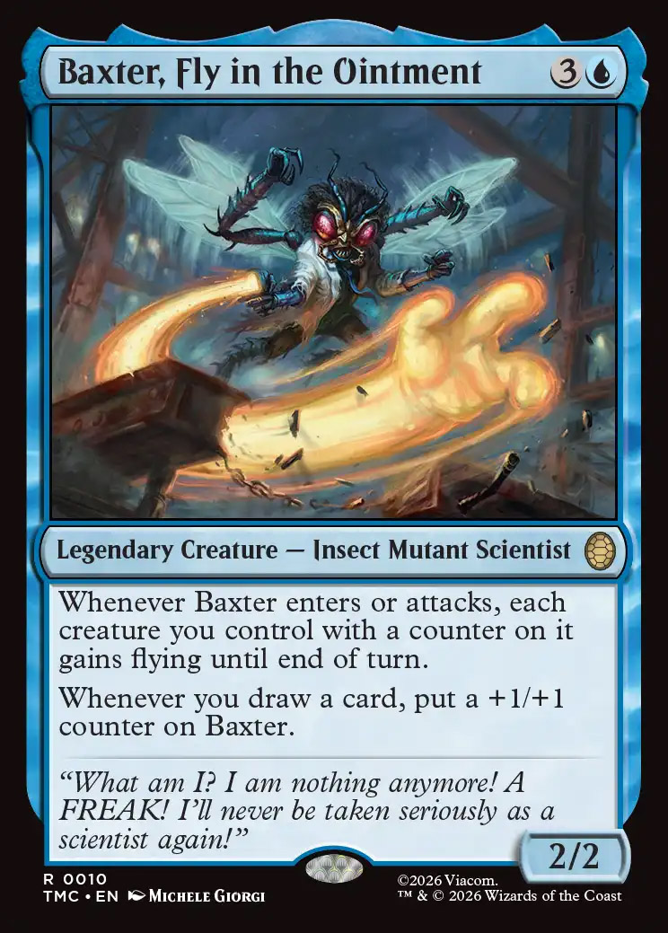 Teenage Mutant Ninja Turtles Eternal-Legal Foil: Baxter, Fly in