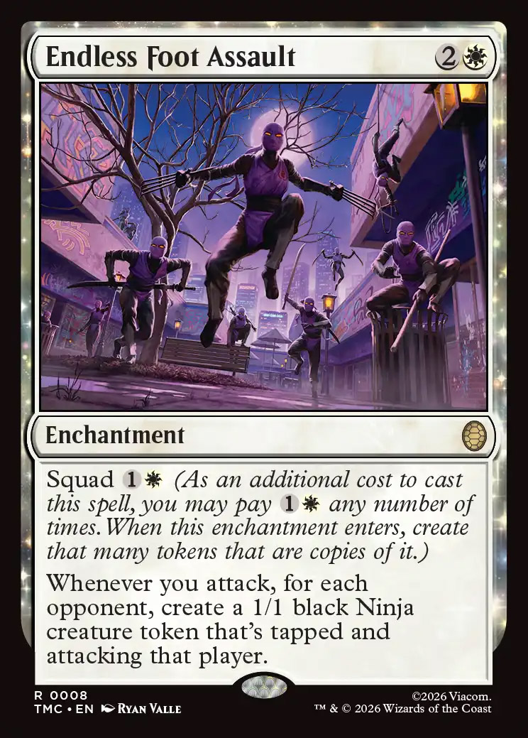 Teenage Mutant Ninja Turtles Eternal-Legal Foil: Endless Foot