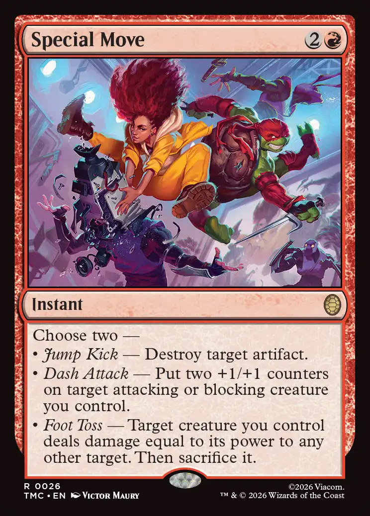 Teenage Mutant Ninja Turtles Eternal-Legal Foil: Special Move