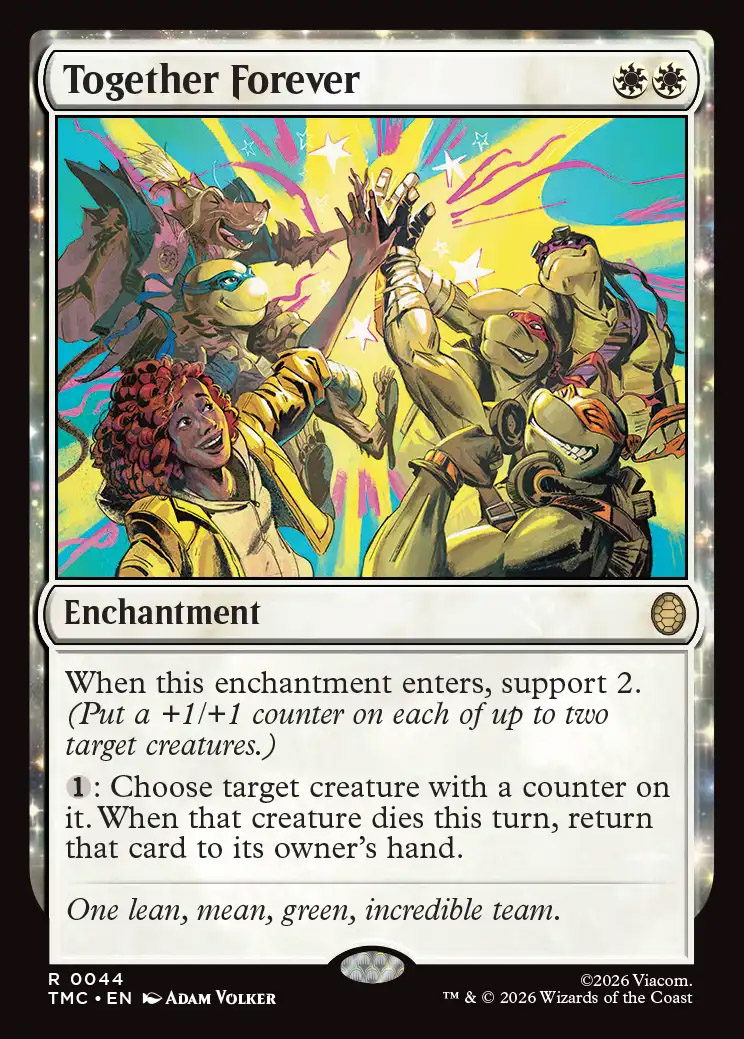 Teenage Mutant Ninja Turtles Eternal-Legal Foil: Together Forever