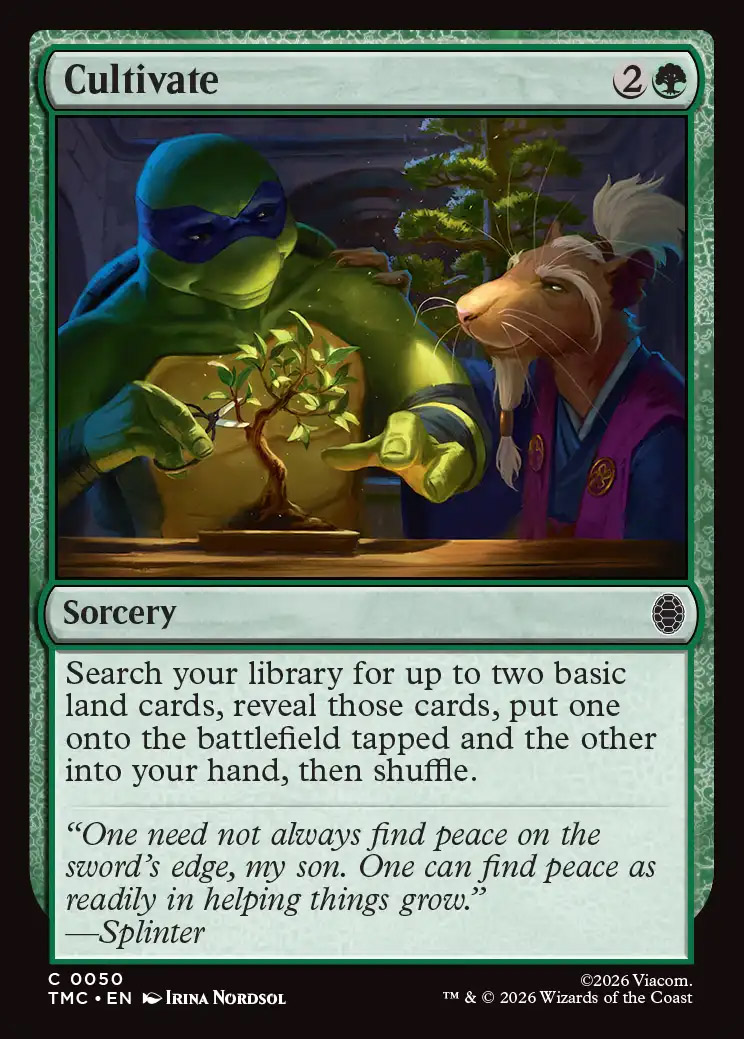 Teenage Mutant Ninja Turtles Eternal-Legal Foil: Cultivate (Surge