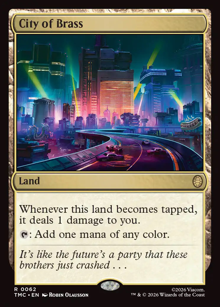 Teenage Mutant Ninja Turtles Eternal-Legal Foil: City of Brass