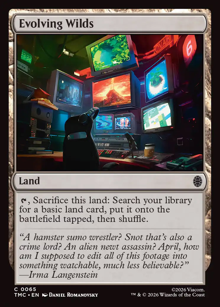 Teenage Mutant Ninja Turtles Eternal-Legal Foil: Evolving Wilds