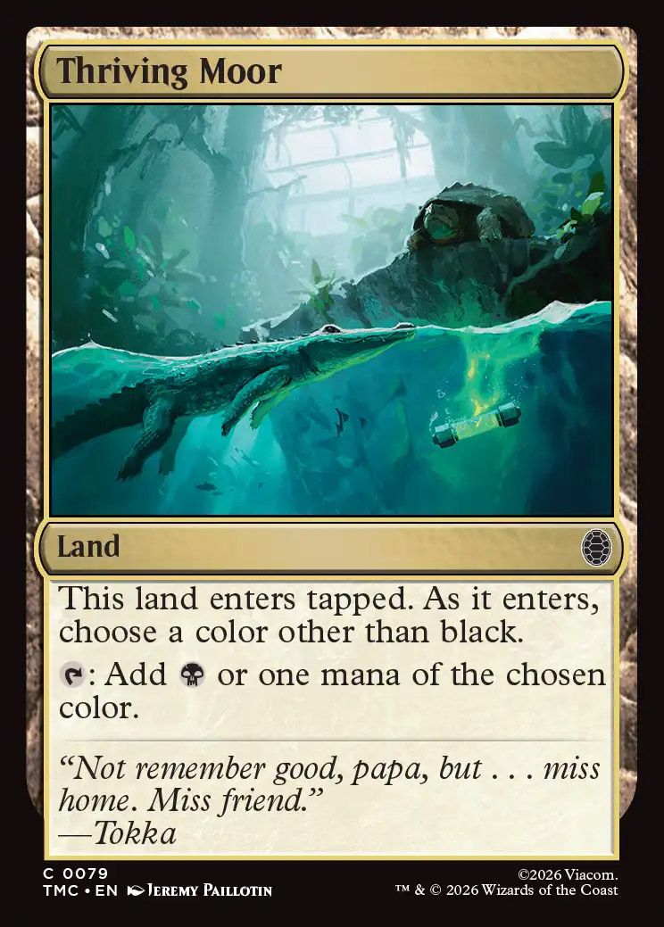 Teenage Mutant Ninja Turtles Eternal-Legal Foil: Thriving Moor