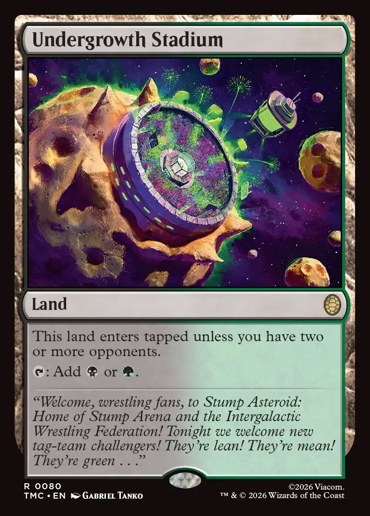 Teenage Mutant Ninja Turtles Eternal-Legal Foil: Undergrowth