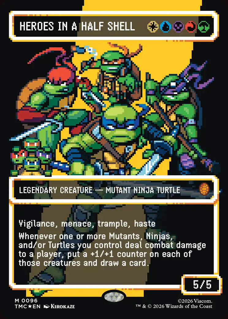 Teenage Mutant Ninja Turtles Eternal-Legal Variants Foil: Heroes