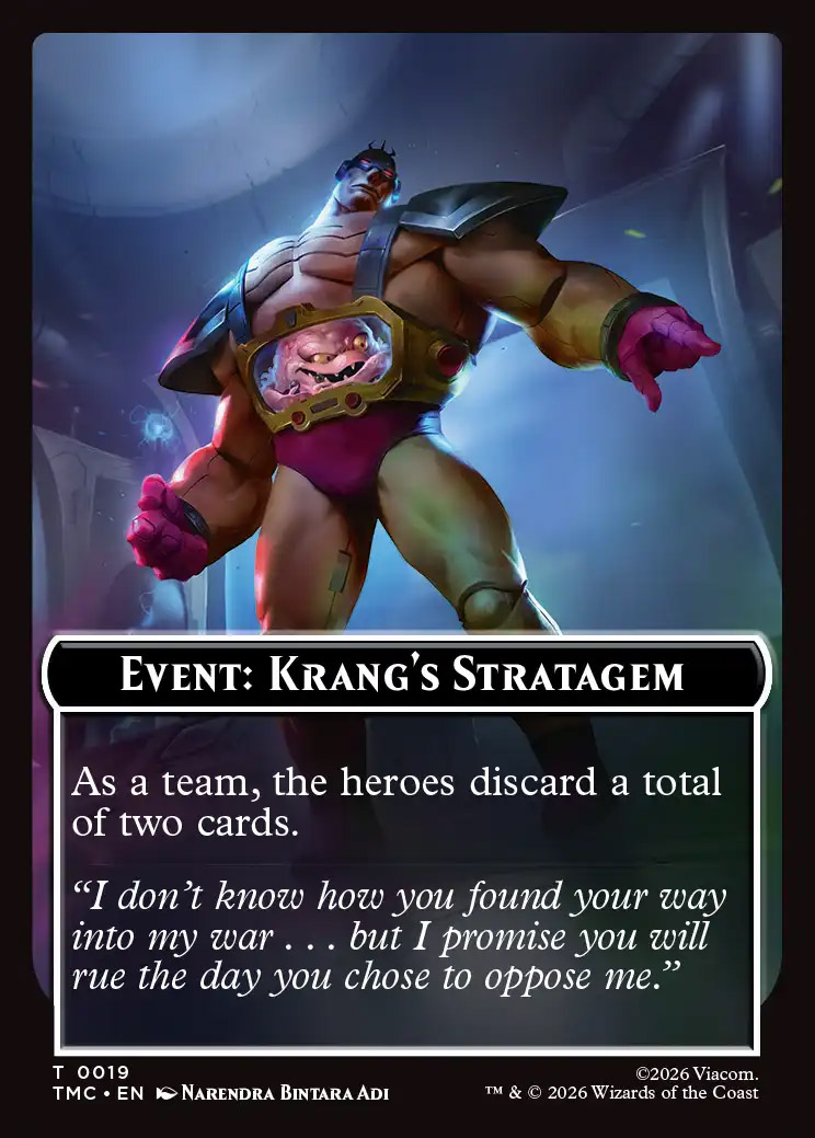 Teenage Mutant Ninja Turtles Eternal-Legal: Krang, Dimension X
