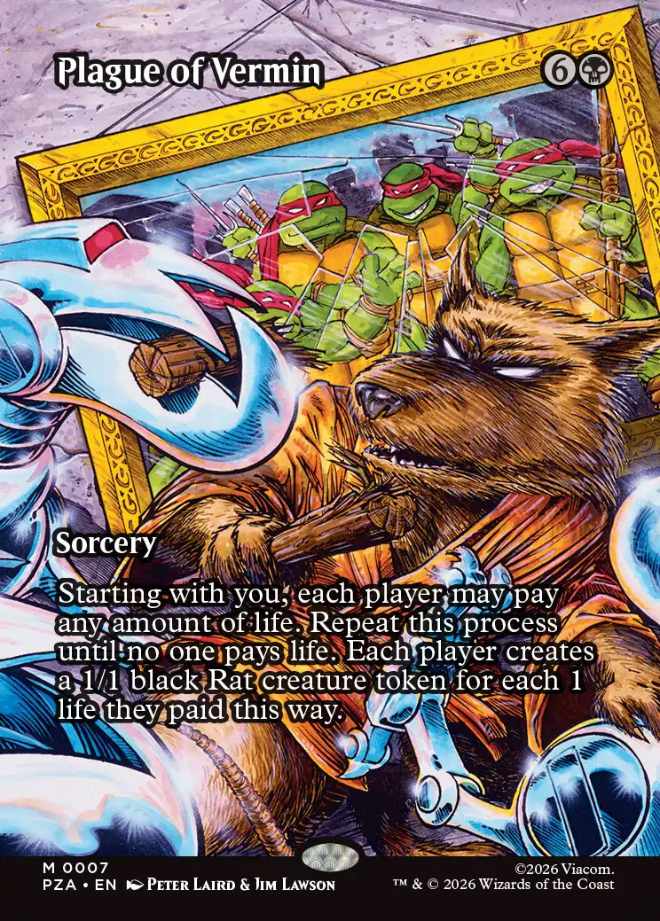 Teenage Mutant Ninja Turtles Source Material Cards Foil: Ashcoat
