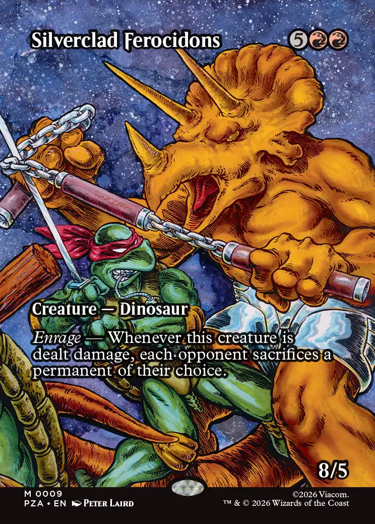 Teenage Mutant Ninja Turtles Source Material Cards Foil: Undercity