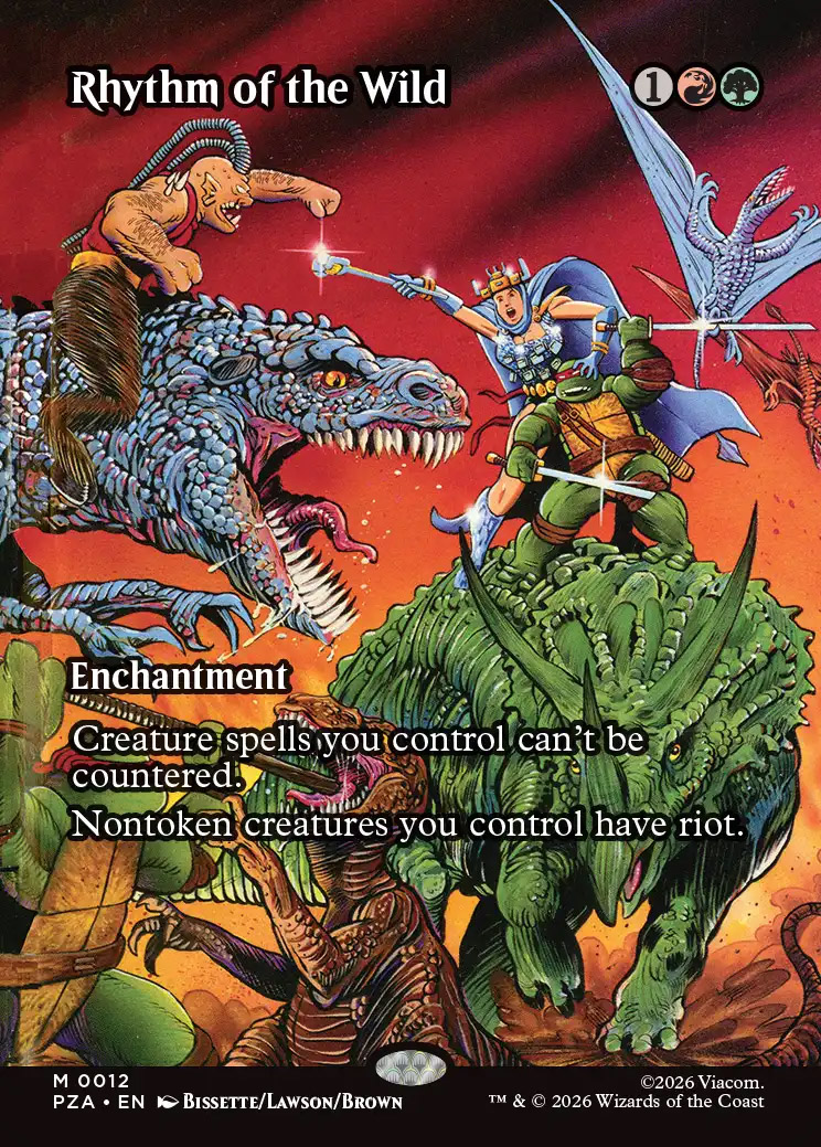 Teenage Mutant Ninja Turtles Eternal-Legal Variants Foil