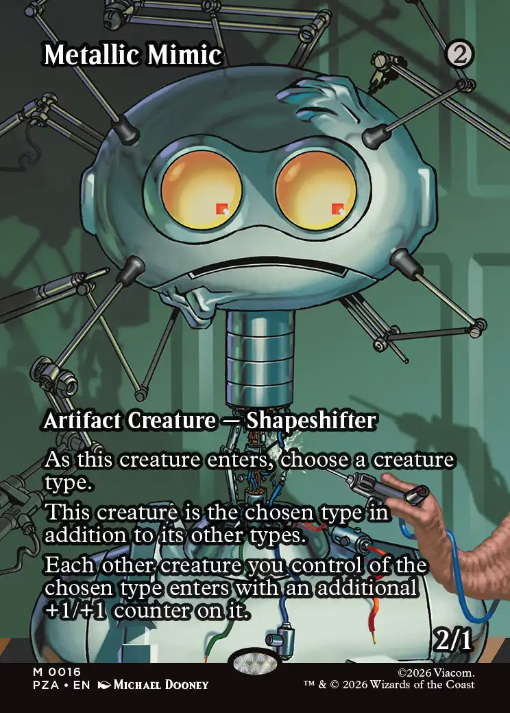 Teenage Mutant Ninja Turtles Source Material Cards Foil: Plague of