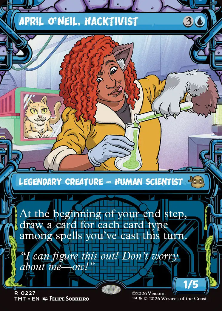 Teenage Mutant Ninja Turtles Variants Foil: April O'Neil