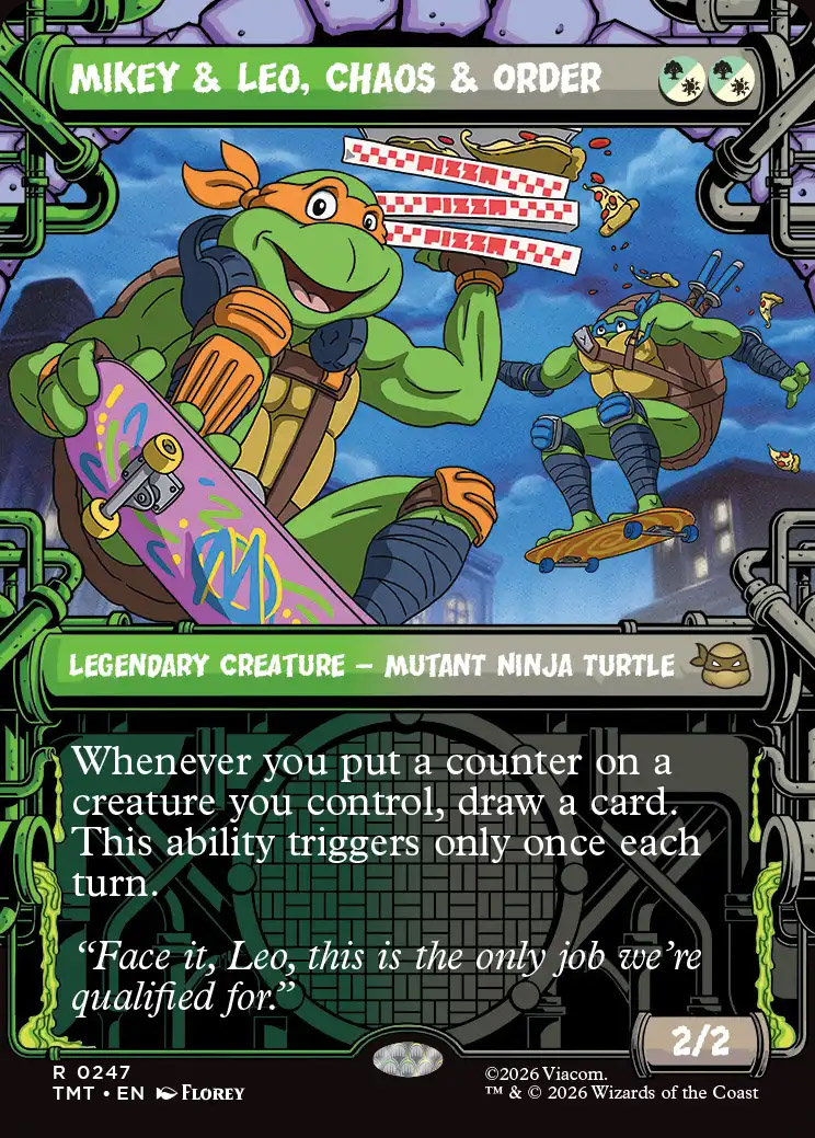 マスカルポーネ様Order Teenage Mutant Ninja Turtles Variants: Mikey & Leo, Chaos & Order