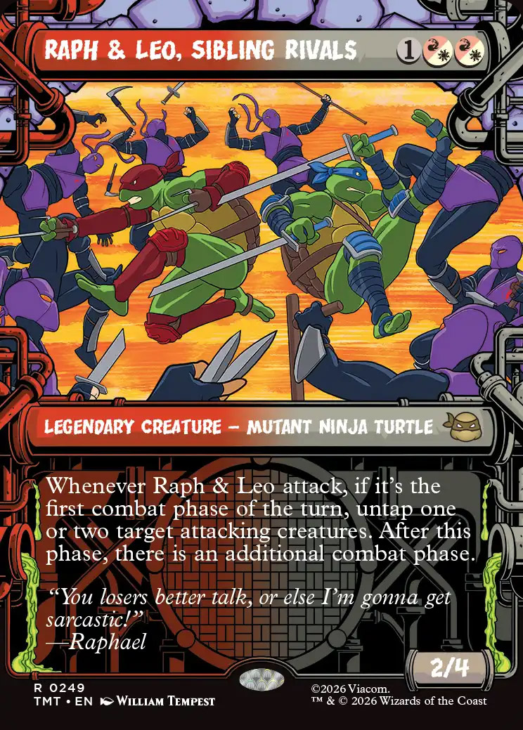 Teenage Mutant Ninja Turtles Variants Foil: Turtles Forever (0261