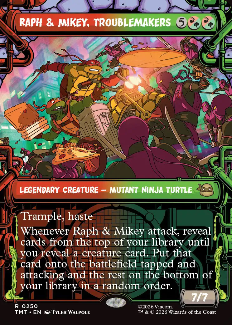 Teenage Mutant Ninja Turtles Variants Foil: Dark Leo & Shredder